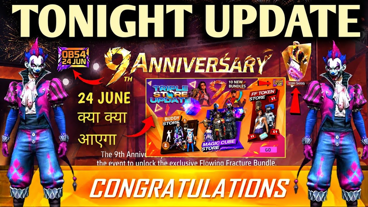 Tonight Update Free Fire π€― Triple Store Update | Joker Bundle Return In Magic Cube Store Update 2026