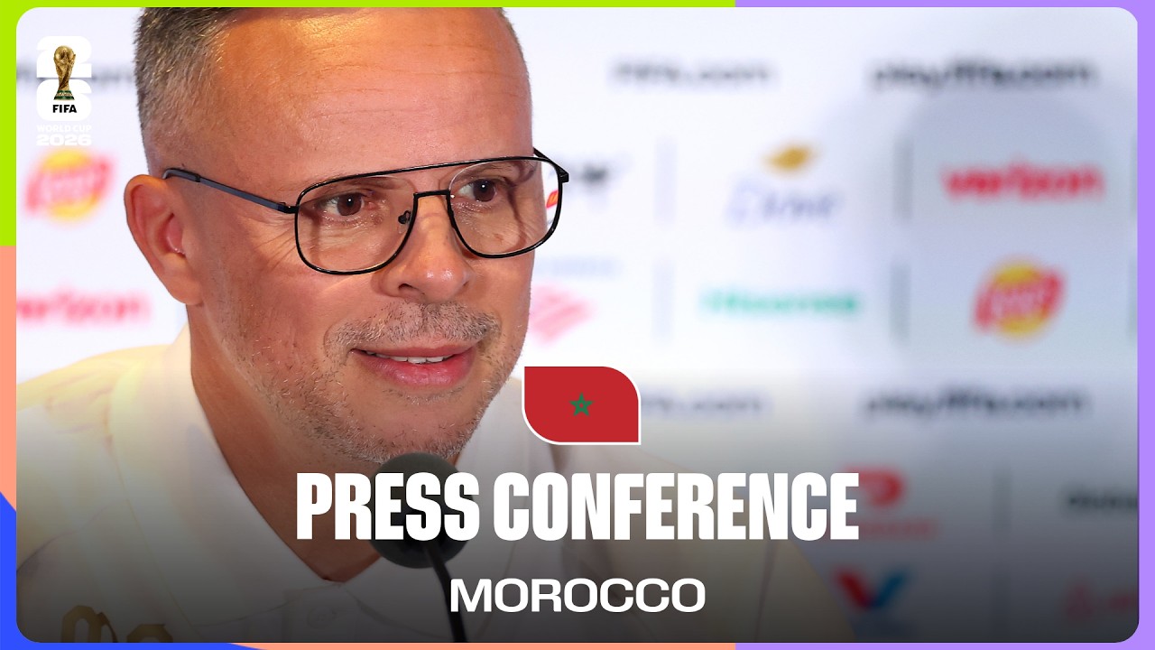 Morocco On Playing Haiti | Mohamed Ouahbi & Munir El Kajoui Takes Questions