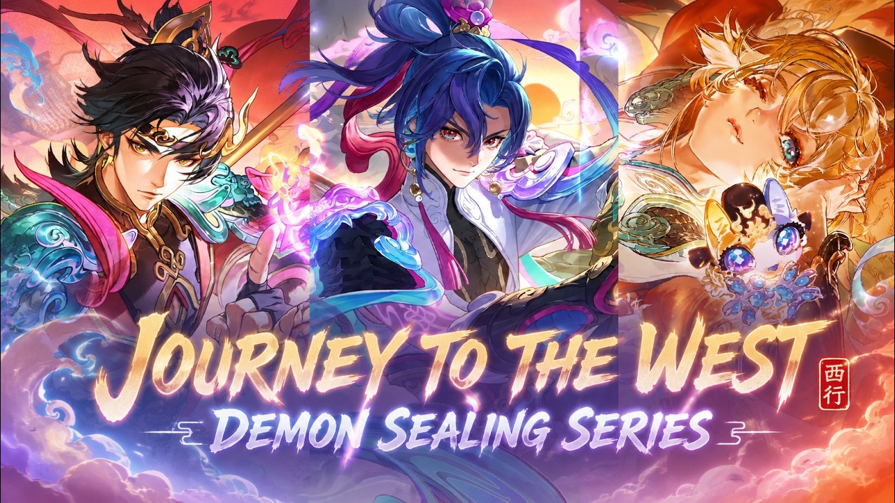 All 3 Journey to The West: Demon Sealing Skins! | Honor of Kings CN