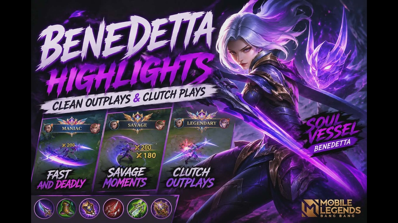 INSANE Benedetta Montage | MLBB Highlights
