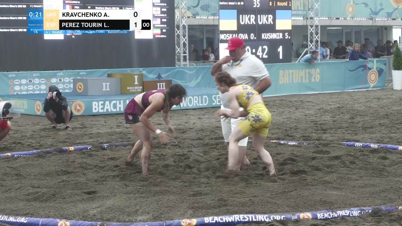 Anastasiya KRAVCHENKO (UKR) vs. Lydia PEREZ TOURINO (ESP) • A | Round 1 • Women's BW 60Kg