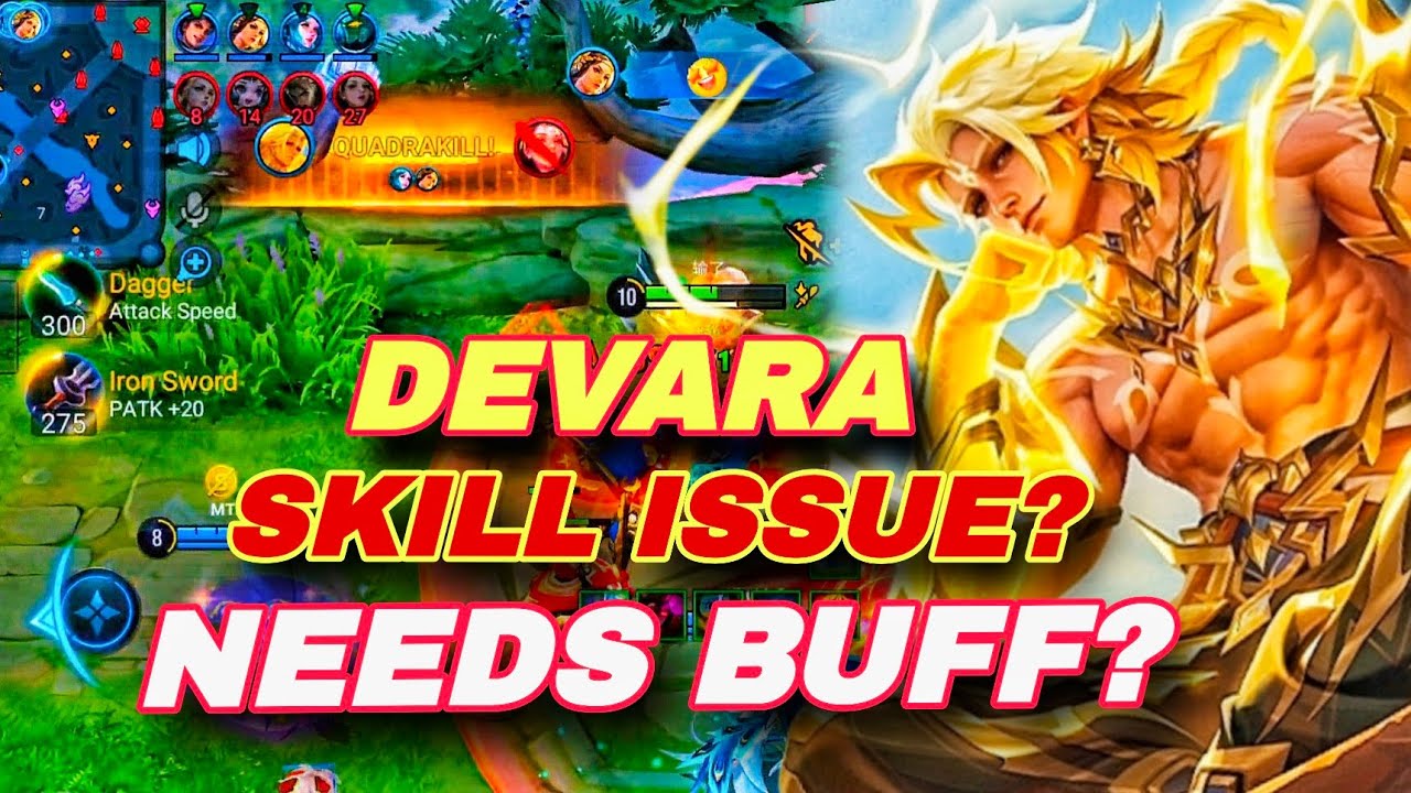 Skill Issue or Does Devara Need a Buff? 🤔 Honor of Kings Sikong Zhen 司空震