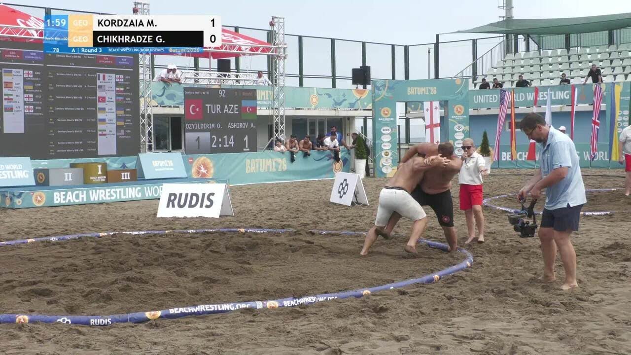 Mamuka KORDZAIA (GEO) vs. Giorgi CHIKHRADZE (GEO) • A | Round 3 • Men's BW +90Kg
