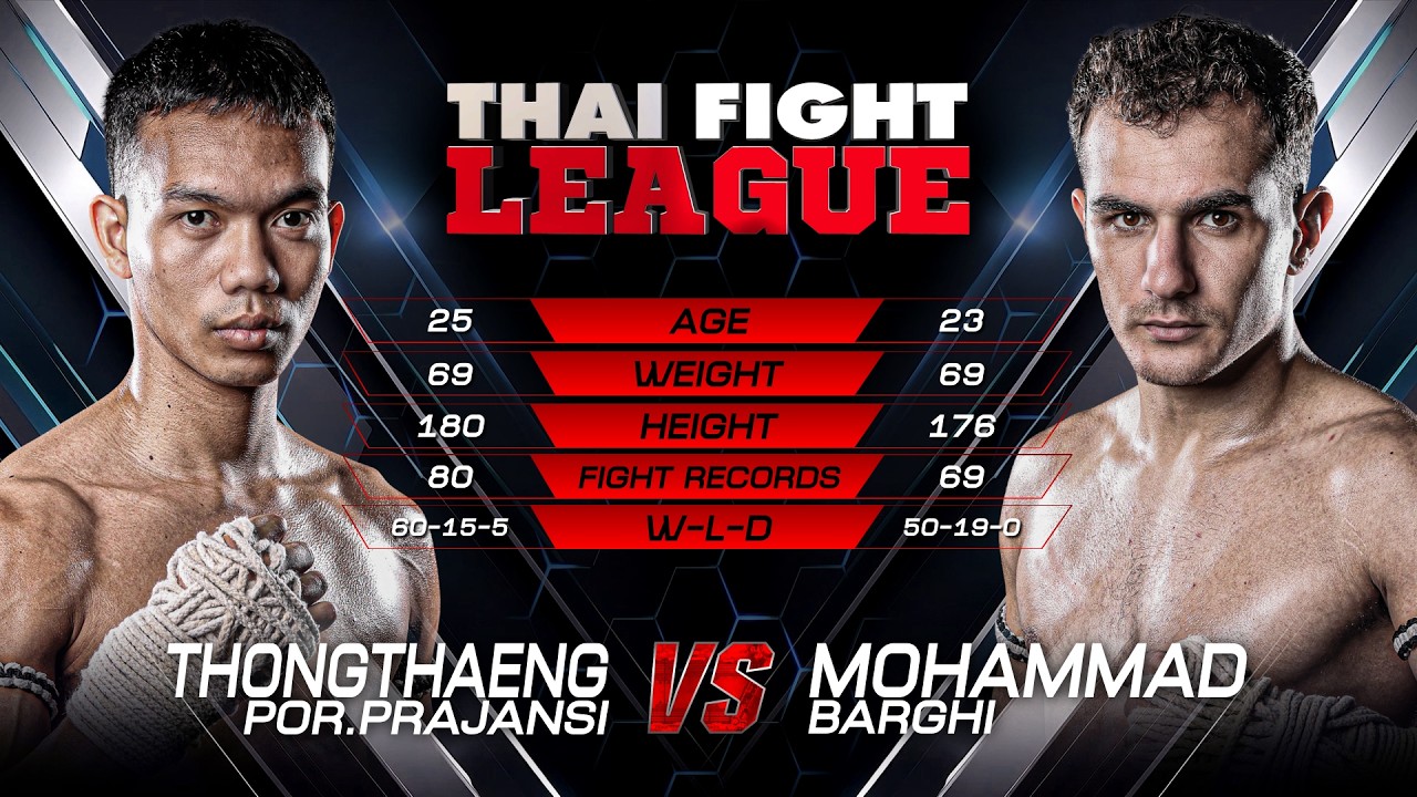 Thongthaeng Por. Prajansi vs. Mohammad Barghi | THAI FIGHT LEAGUE 104 | 14 June 2026