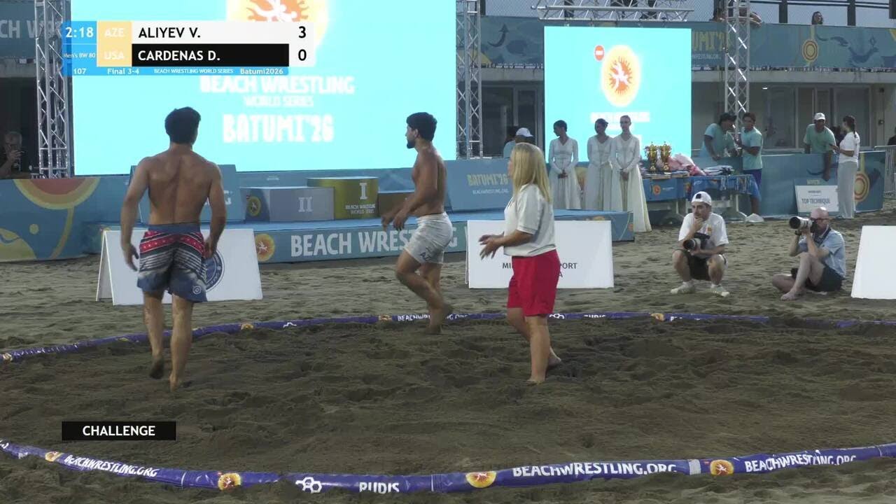 Vusal ALIYEV (AZE) vs. Daniel Eugene CARDENAS (USA) • Final 3-4 • Men's BW 80Kg