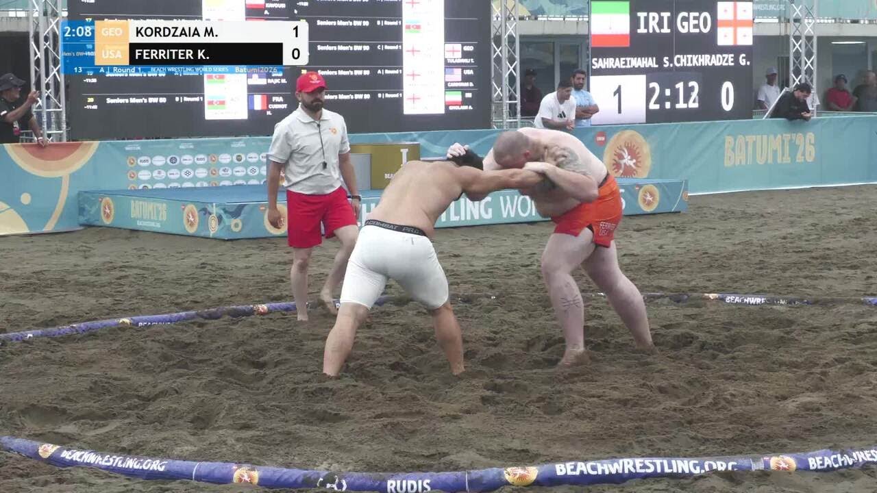 Mamuka KORDZAIA (GEO) vs. Kyle Robert FERRITER (USA) • A | Round 1 • Men's BW +90Kg