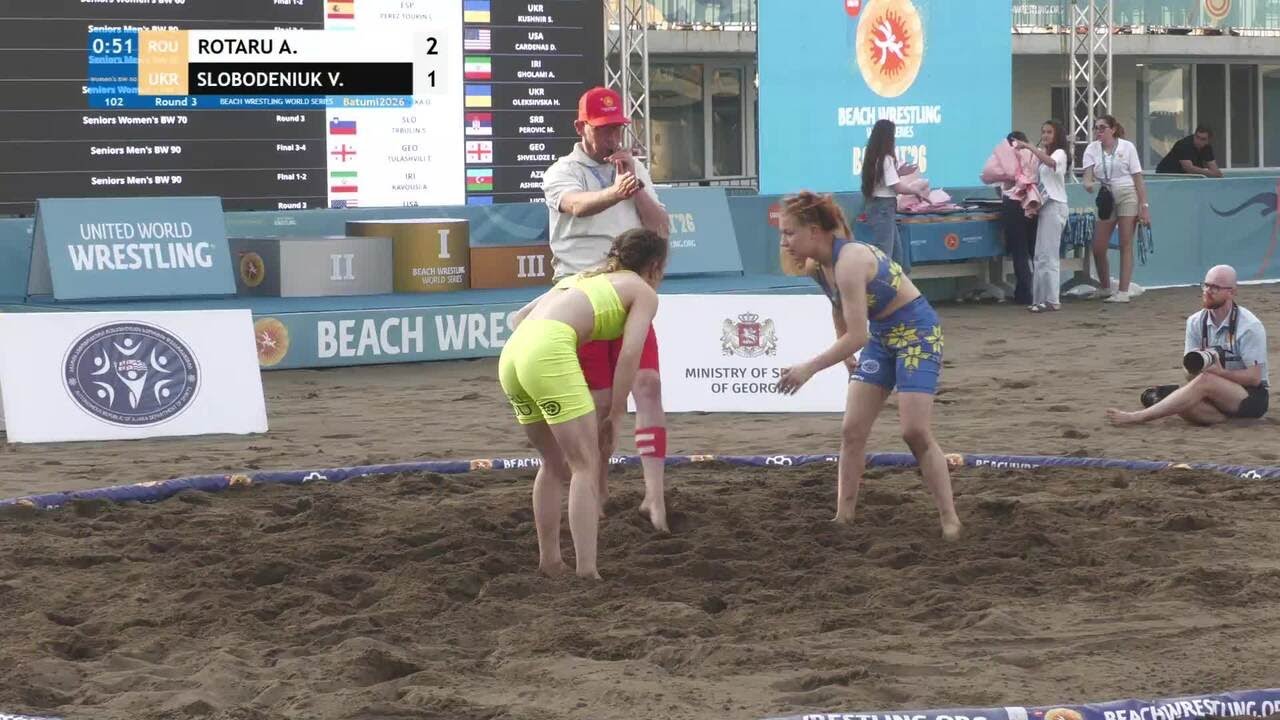 Ana Maria Gianina ROTARU (ROU) vs. Viktoriia SLOBODENIUK (UKR) • Round 3 • Women's BW 50Kg
