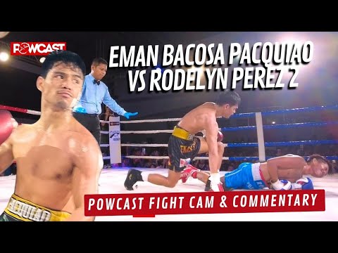 UPSET! EMAN BACOSA PACQUIAO vs RODELYN PEREZ REMATCH | PBF TITLE FIGHT