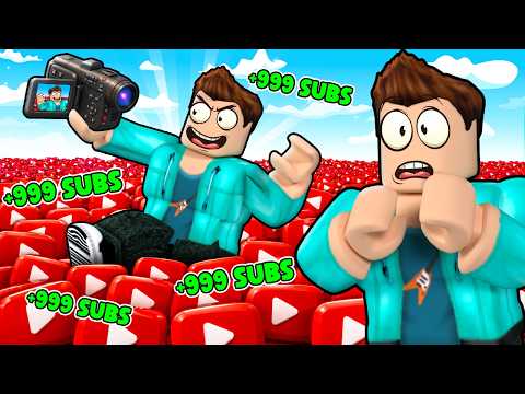 I BECAME THE BIGGEST YOUTUBER IN ROBLOX !!