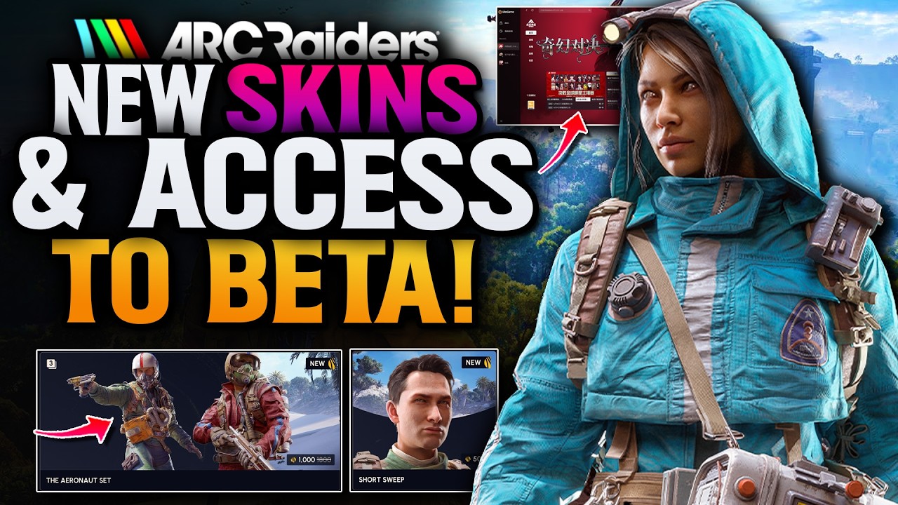 ARC Raiders New Skins & Access To New Client!