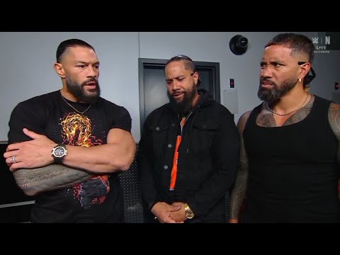 Roman Reigns habla con The Usos sobre LA Knight en Backstage - WWE Raw 15/06/2026 (En Español)