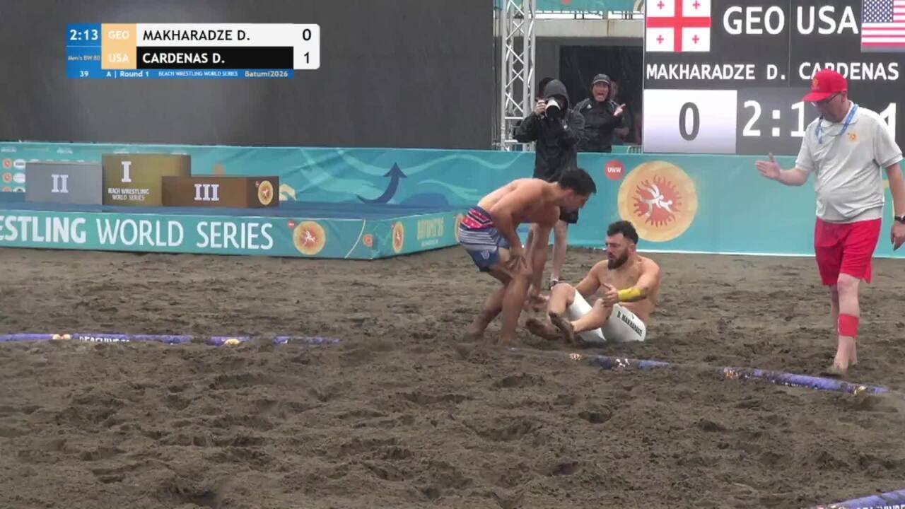 Diego MAKHARADZE (GEO) vs. Daniel Eugene CARDENAS (USA) • A | Round 1 • Men's BW 80Kg