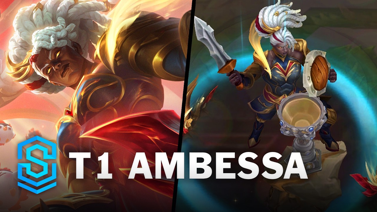 T1 Ambessa Skin Spotlight - Pre-Release - PBE Preview - League of Legends