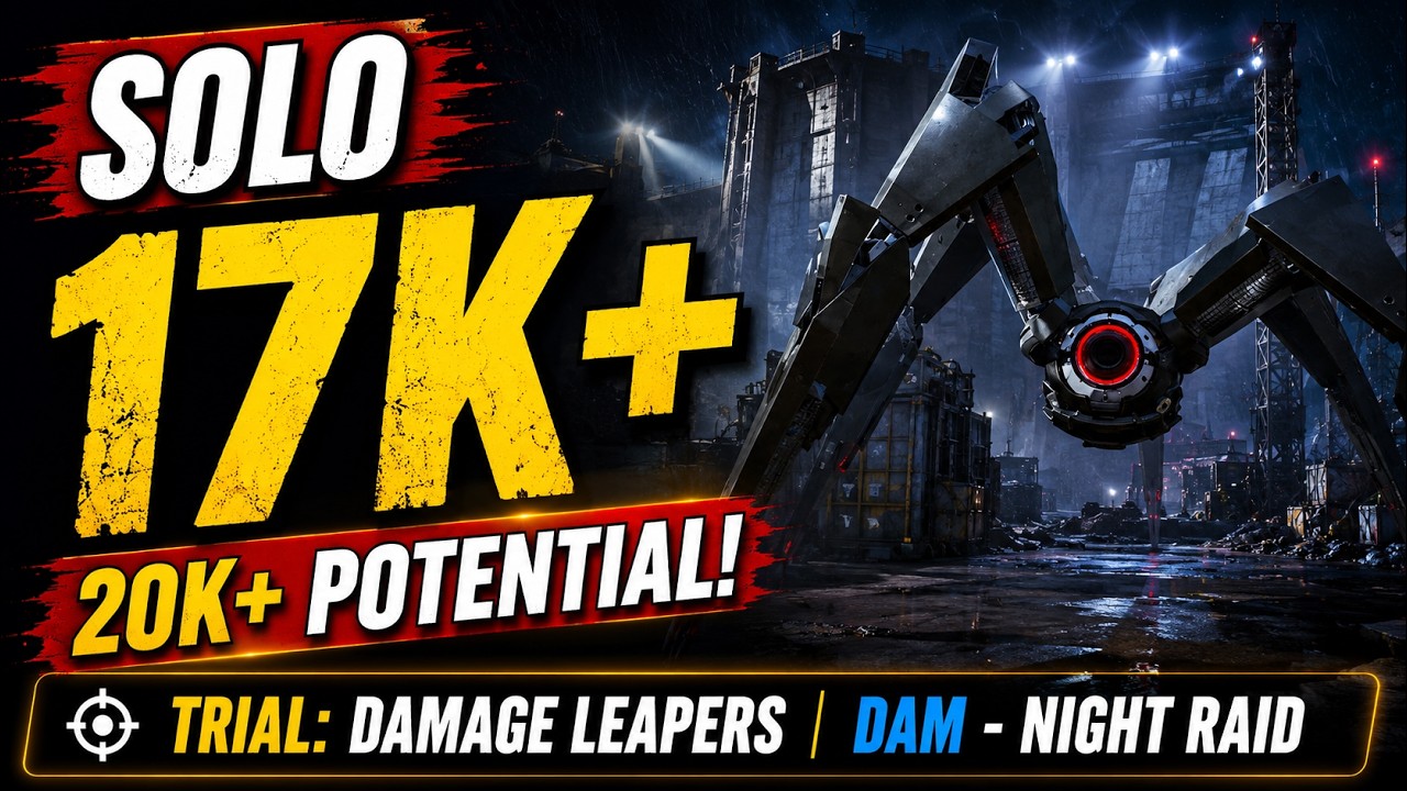 Solo Damage Leapers – 17K+ High Score (Missed 20K+!) | ARC Raiders Weekly Trials (S4-W9)