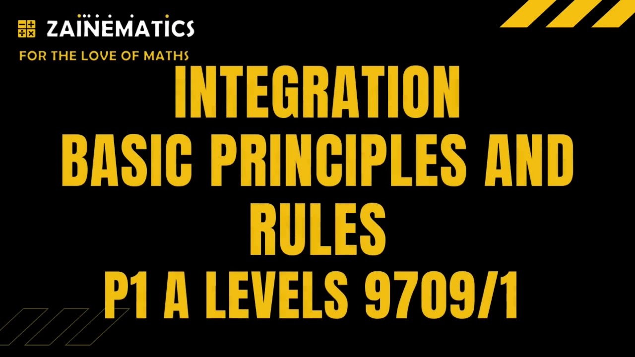 ALEVELS P1 INTEGRATION