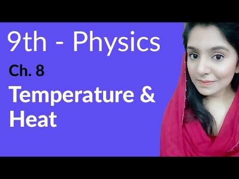 9th Class Physics Chapter 8 Thermal Properties of Matter