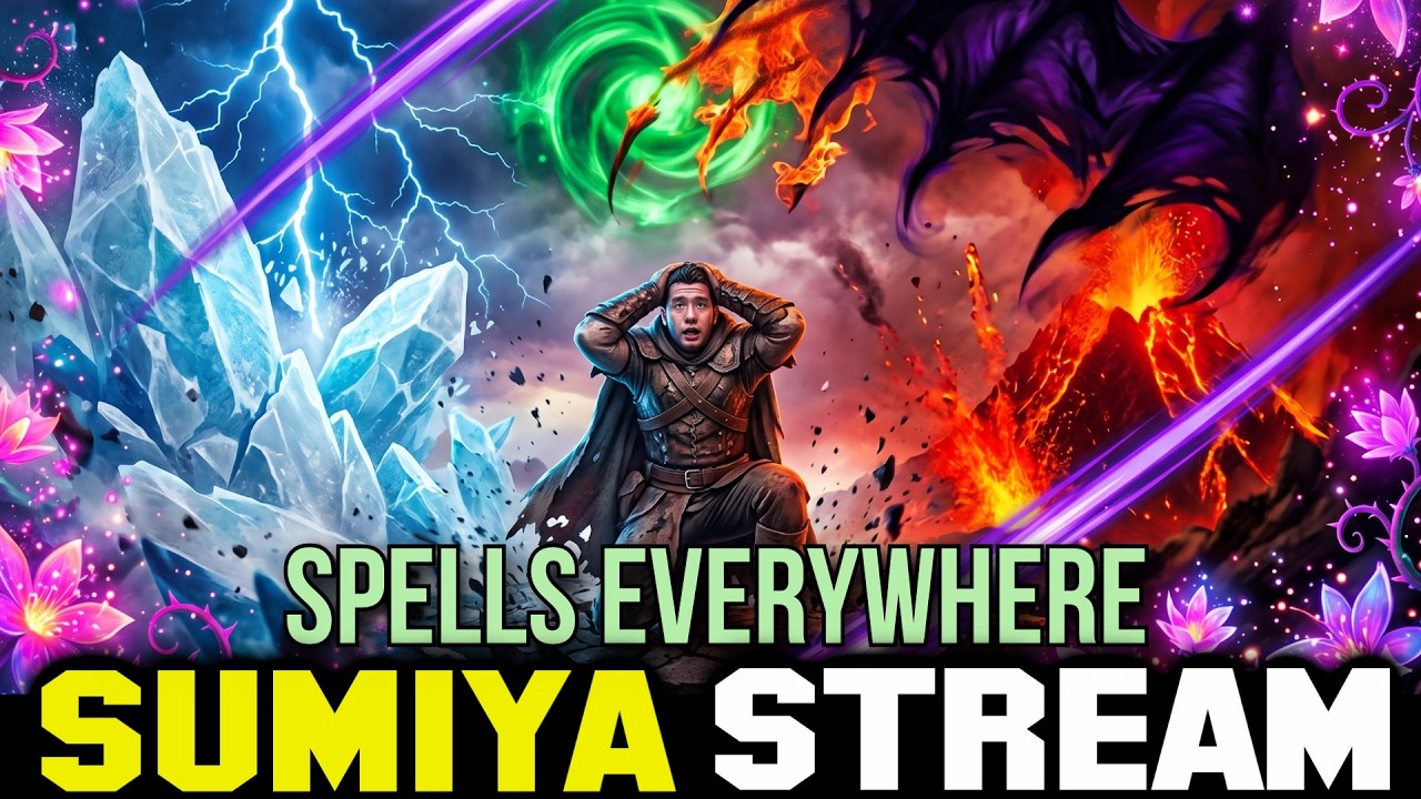 Pure Chaos! Spells are Everywhere when Teamfight | Sumiya Invoker Stream Moments 5592