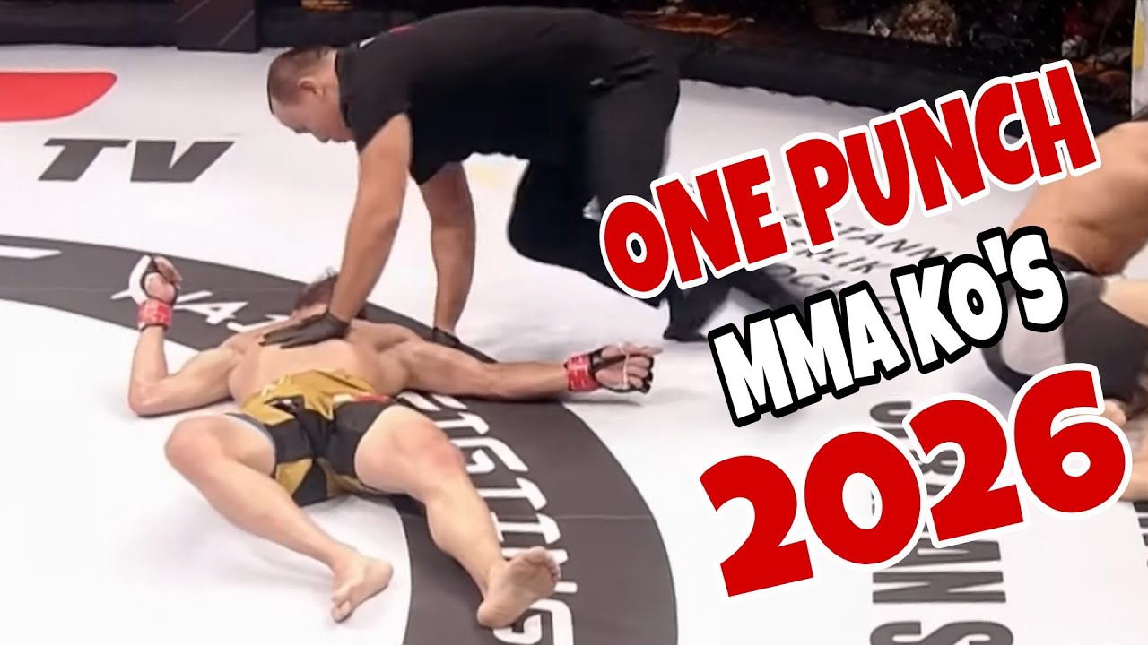 One Punch MMA Knockouts 2026 🔥