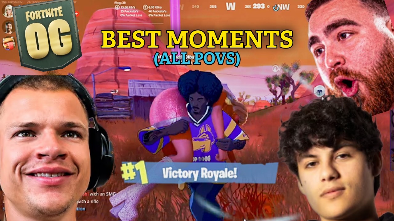 Jynxzi, Los & Stable Ronaldo's Funniest Fortnite Moments (ALL POVs)