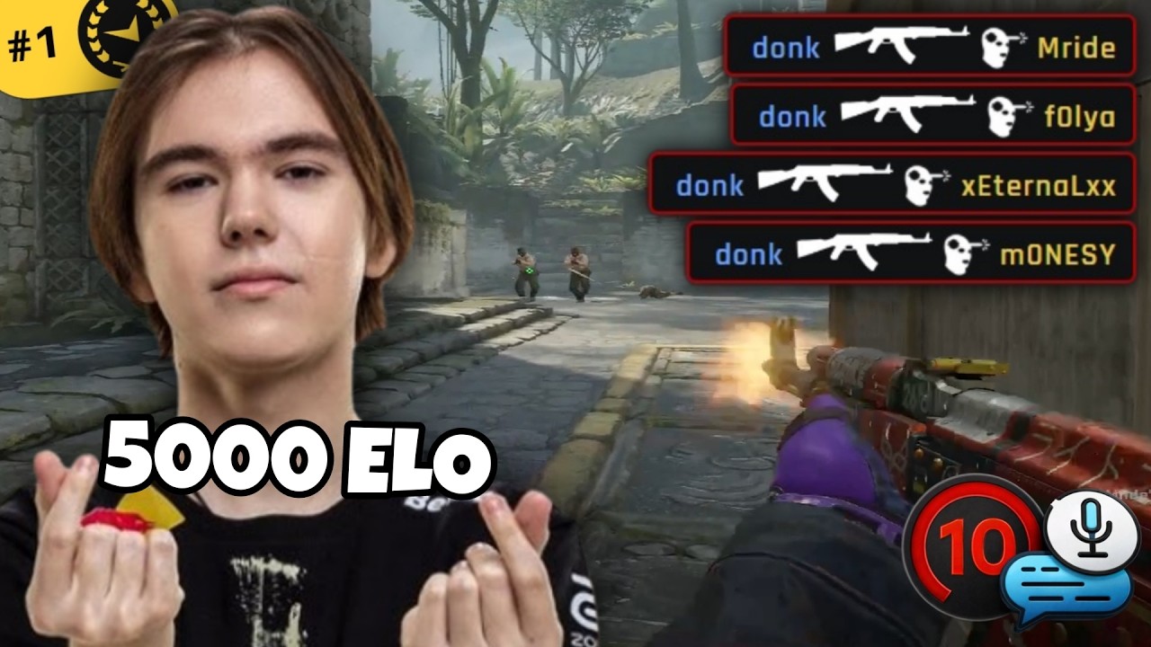 donk and m0NESY Meet Again in FACEIT | CS2 Highlights