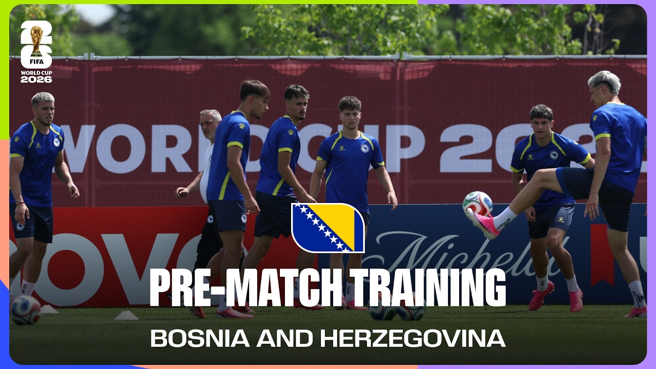Bosnia and Herzegovina Train Before Qatar | FIFA World Cup 2026™