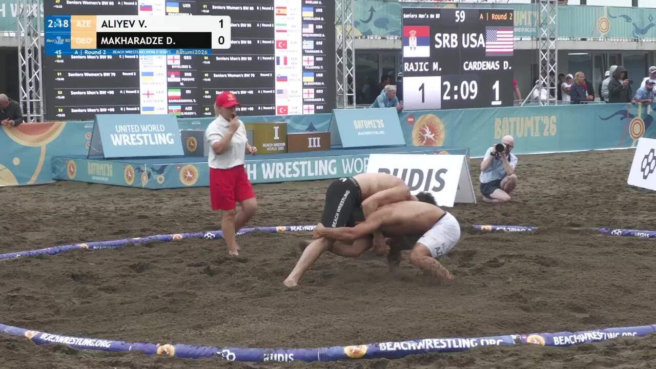 Vusal ALIYEV (AZE) vs. Diego MAKHARADZE (GEO) • A | Round 2 • Men's BW 80Kg