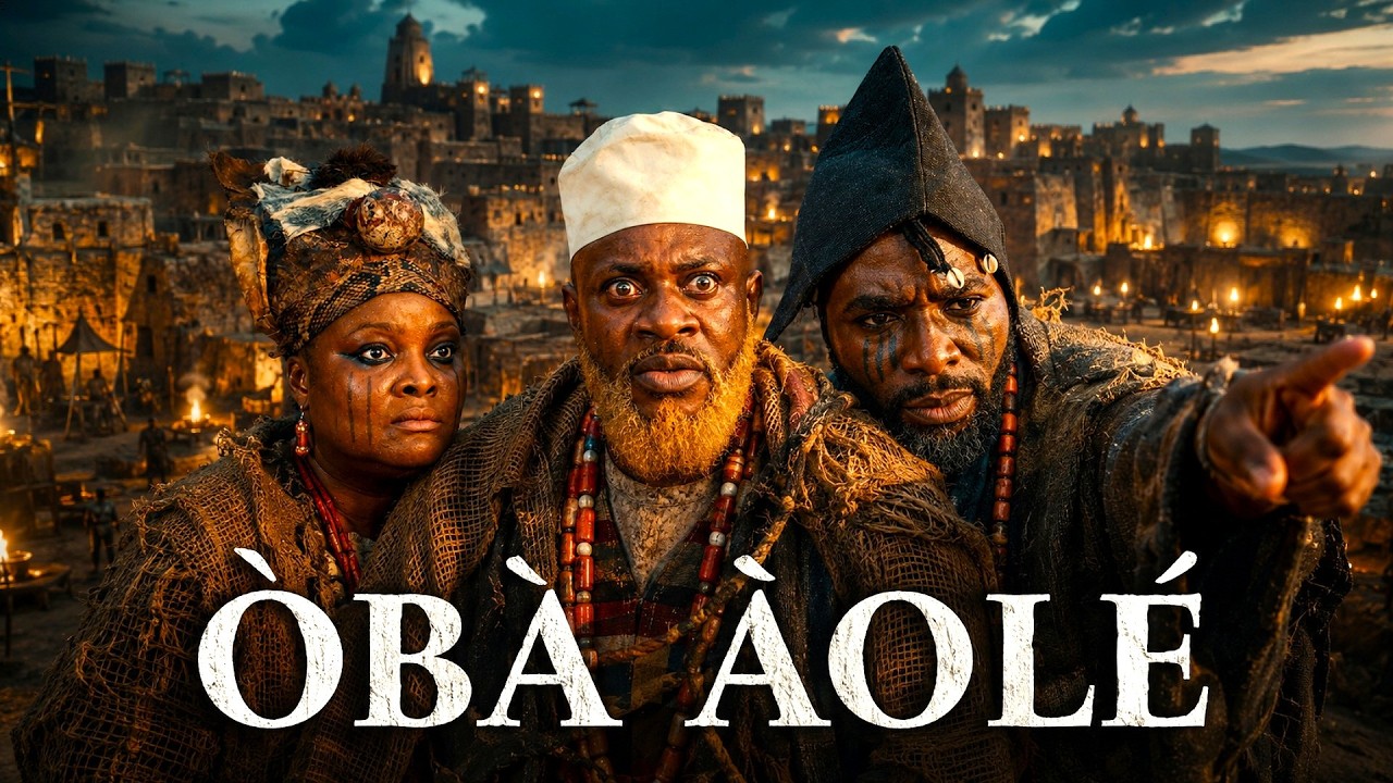 OBA AOLE - A Nigerian Yoruba Movie poster - similar to Keji Ejo