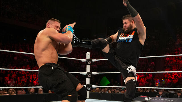 Kevin Owens shocks the world with debut win against John Cena: WWE Greatest Moments background