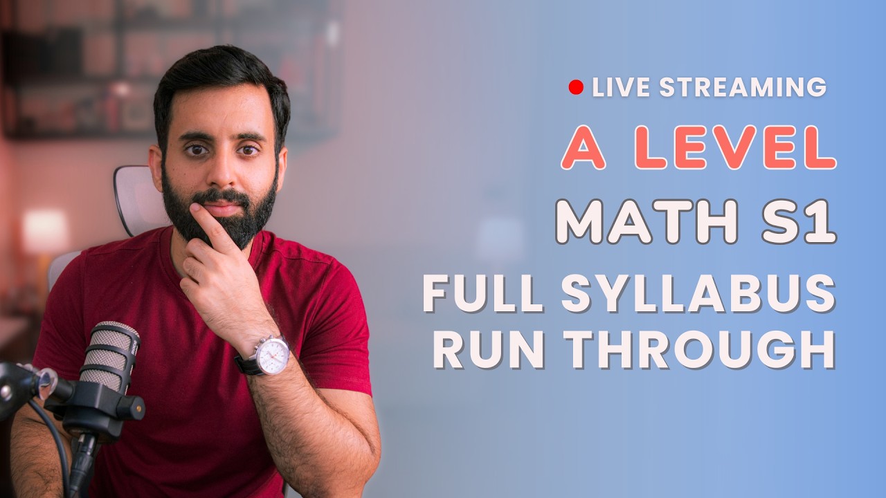 A Level Math S1 Livestreams (2026)