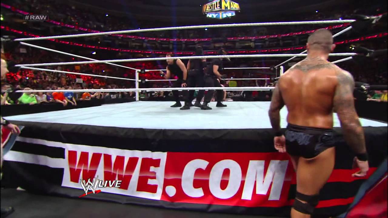 Zack Ryder, Justin Gabriel & The Great Khali vs. The Shield: Raw, March 25, 2013