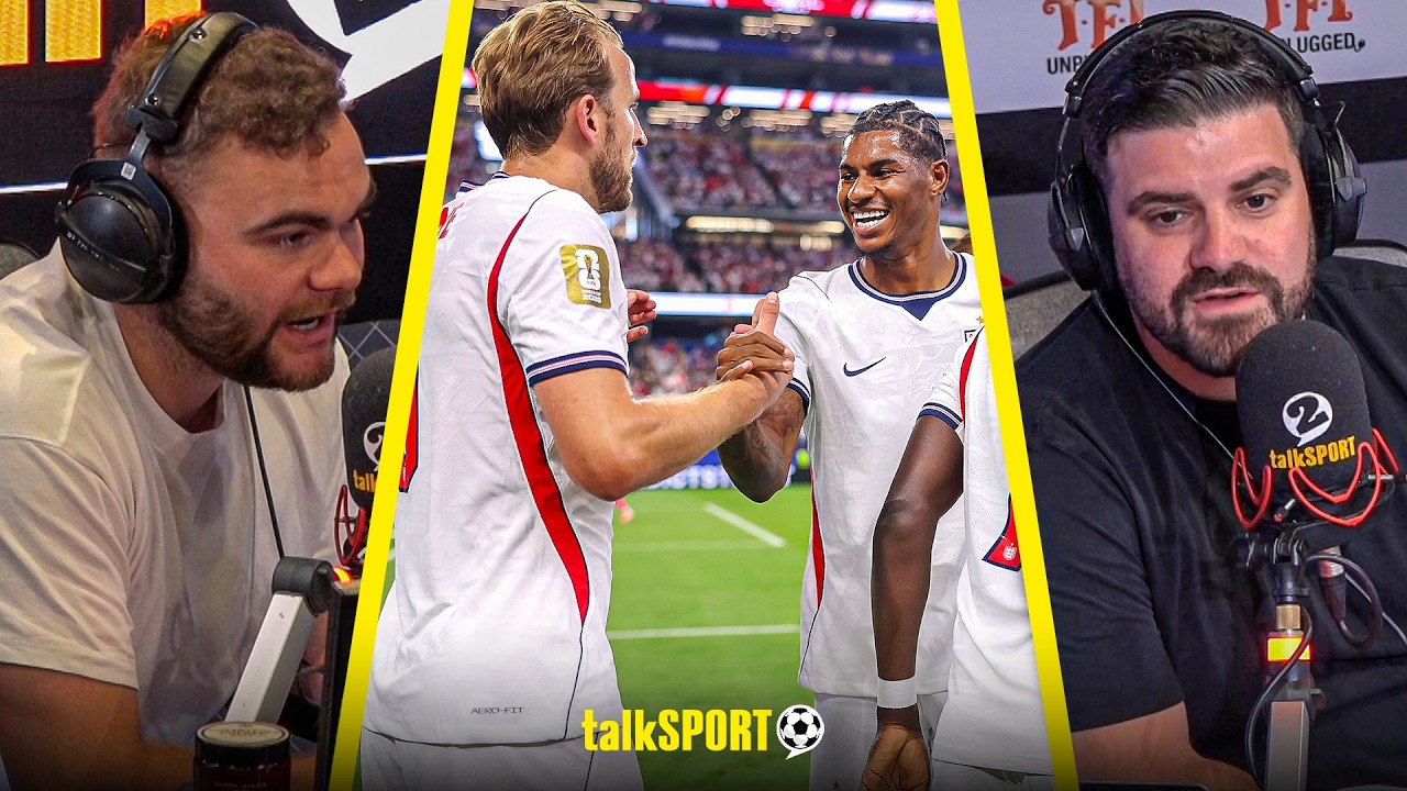 "IN FOR A RIDE" Olly Clink & Harry Symeou IN AGREEMENT in praise for England's World Cup ATTACK