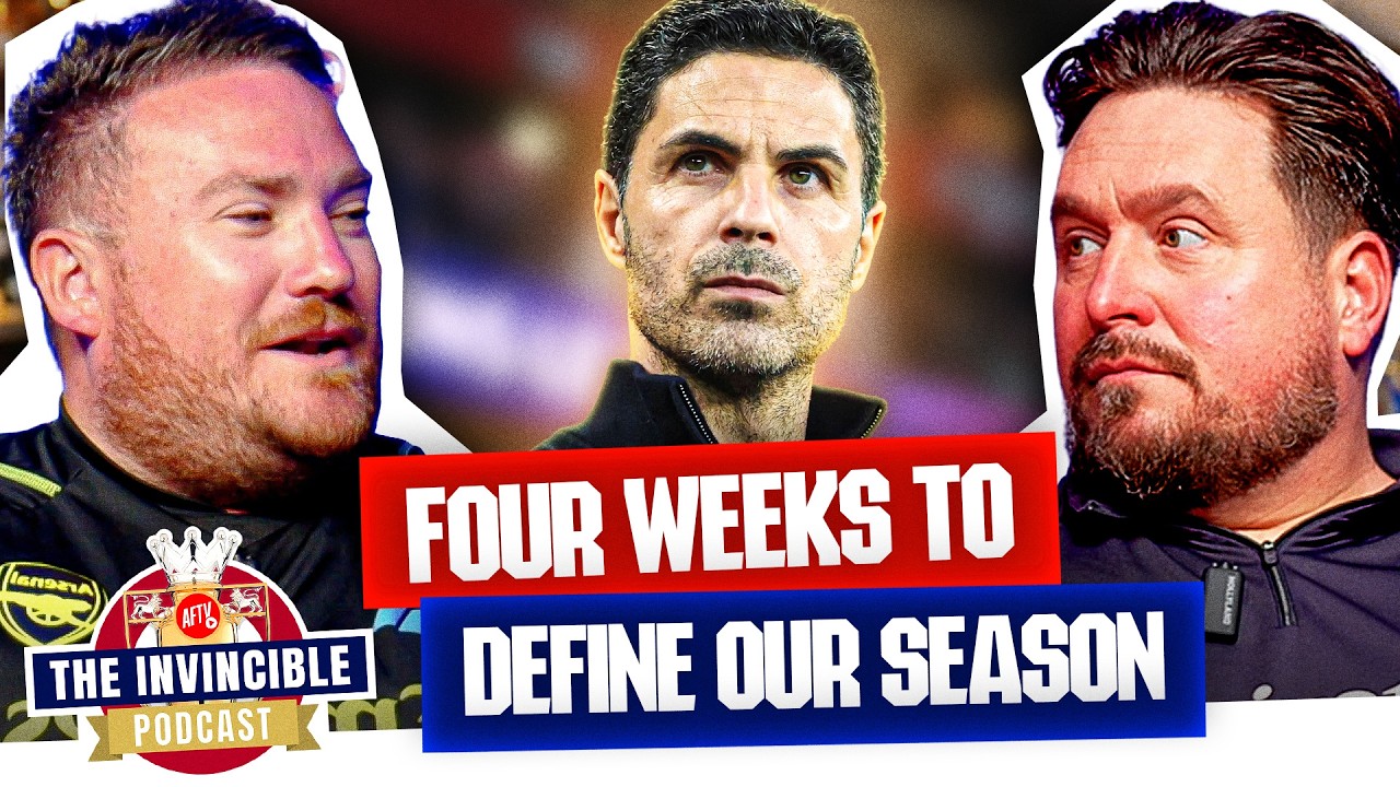 Four Weeks to Glory… or Heartbreak 💔 | The Invincible Podcast background