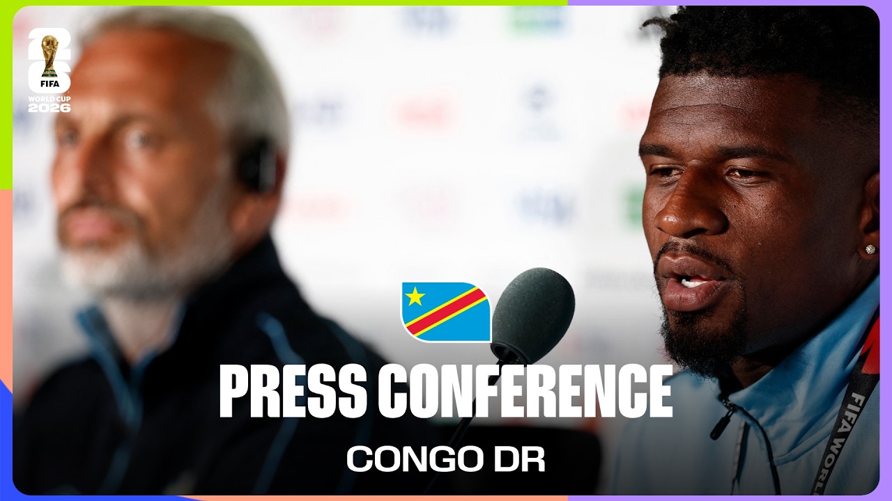 Congo DR On Playing Colombia | Sébastien Desabre & Aaron Tshibola Answer Questions