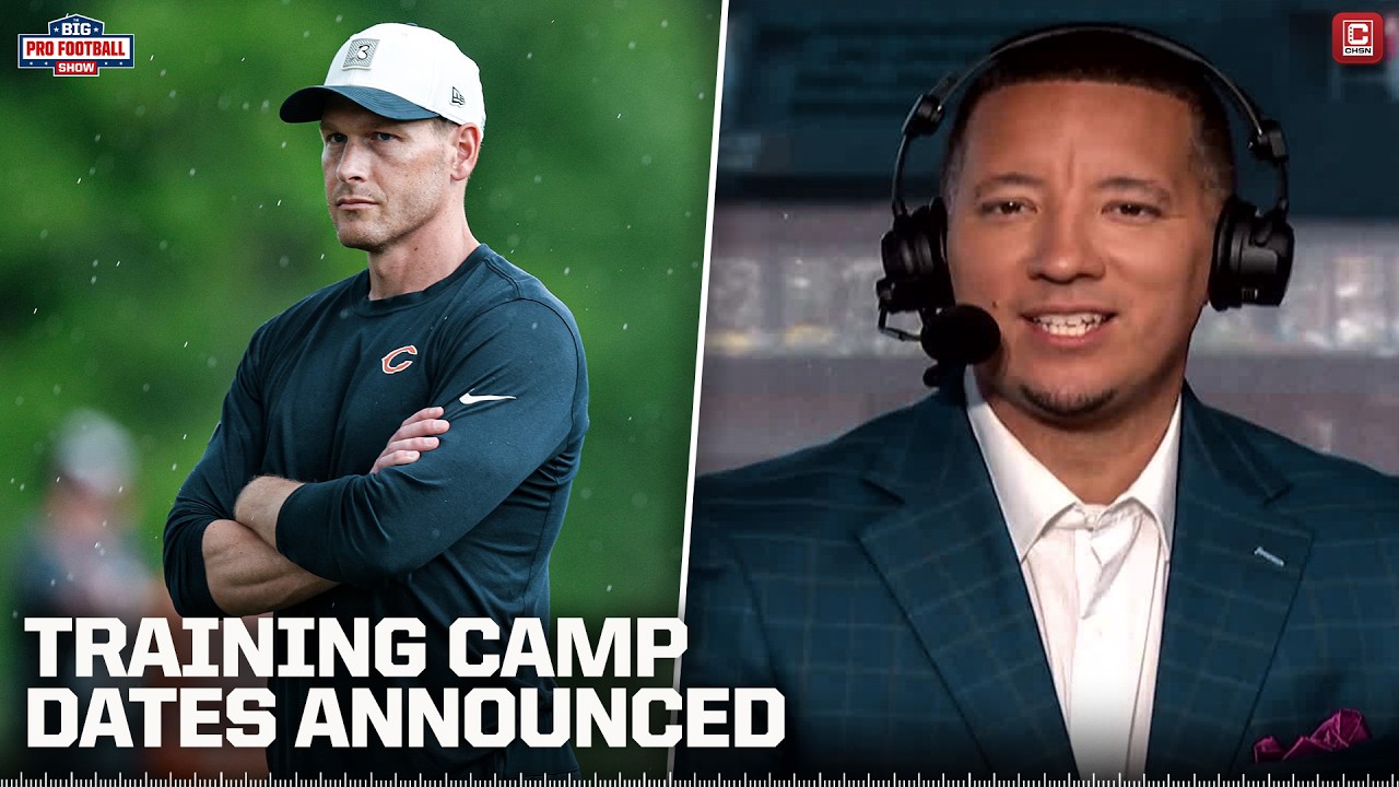 Chicago Bears announce 2026 training camp dates | The Big Pro Football Show