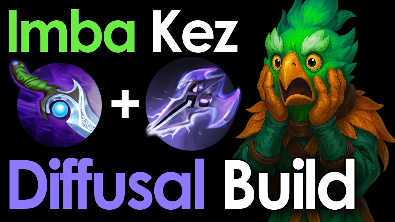 KEZ CARRY 7.41d – Diffusal Blade + Mage Slayer INSANE DAMAGE BUILD | Dota 2 Gameplay