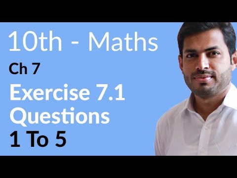 10th Class Math Chapter 7 - Class 10 Maths Chapter 7 - Math Class 10th Chapter 7
