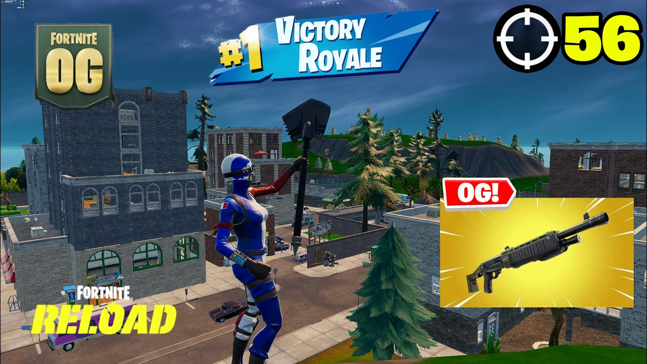 56 Elimination Solo "RELOAD” Gameplay Wins (Fortnite Chapter 7 PS5 Controller)