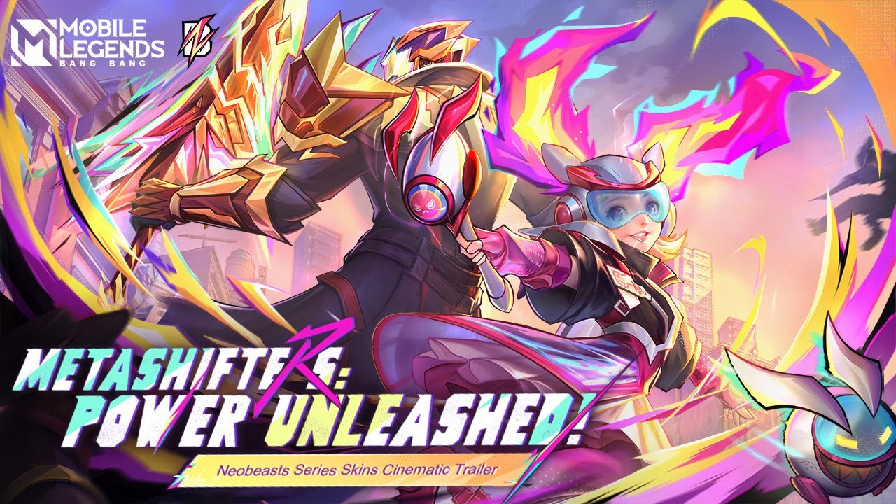 Metashifters: Power Unleashed | Neobeasts Series Skins Cinematic Trailer | Mobile Legends: Bang Bang background