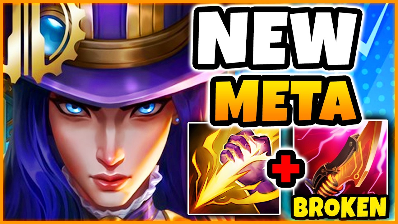 ONE-SHOT CAITLYN JUNGLE IS THE NEW META... (OVER 100K DAMAGE)