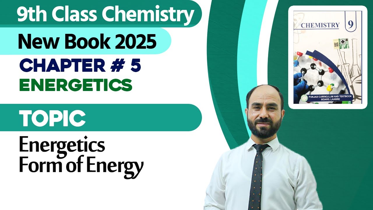 9th Class Chemistry Chapter 5 - New Book 2025 Playlist background