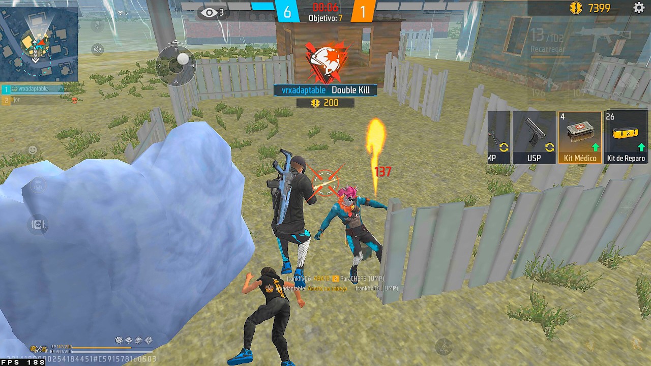 HIGHLIGHTS EM 4x4 APOSTADO! π₯π 1920x1080 Highlights Free Fire Ryzen 7 5700X3D RTX 4060 8 GB