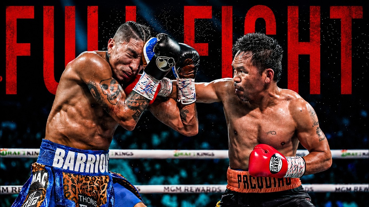 The CONTROVERSIAL Ending Nobody Saw Coming π³ | Mario Barrios vs Manny Pacquiao 2026-06-23 17:09