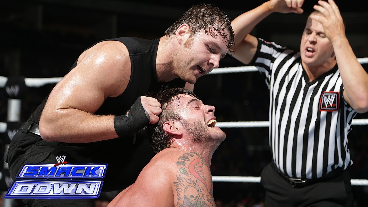 CM Punk vs. Dean Ambrose: SmackDown, Dec. 6, 2013 poster - similar to 【LIVE】6月14日(日) DOMINION 6.14 in OSAKA-JO HALL ［第1試合のみ配信］| #njDOMINION [Only 1 matches]