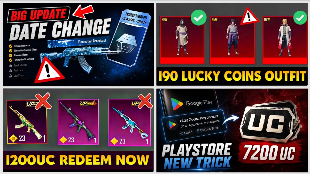🚨BREAKING | AKM Glacier 3 July Cancel | Naruto Prize Path | M4 Shinobi Kami | ₹400 Play Store Offer