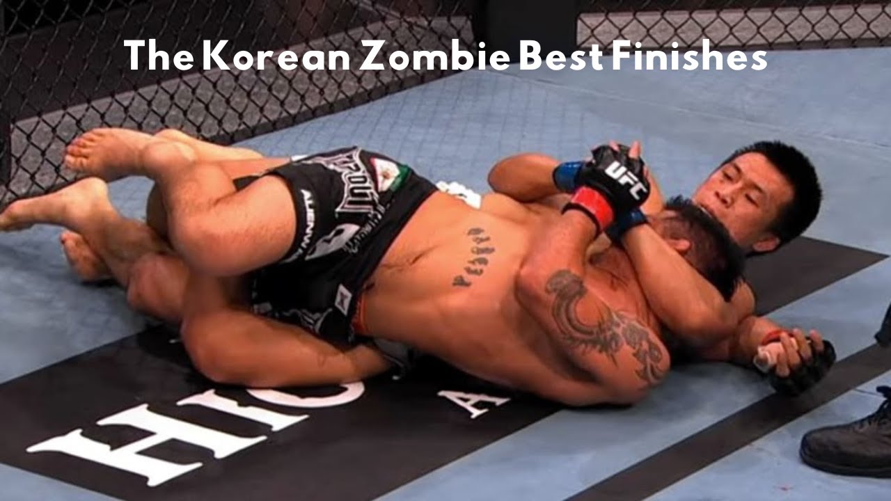 The Korean Zombie best finishes - Remember why he’s an MMA Legend background