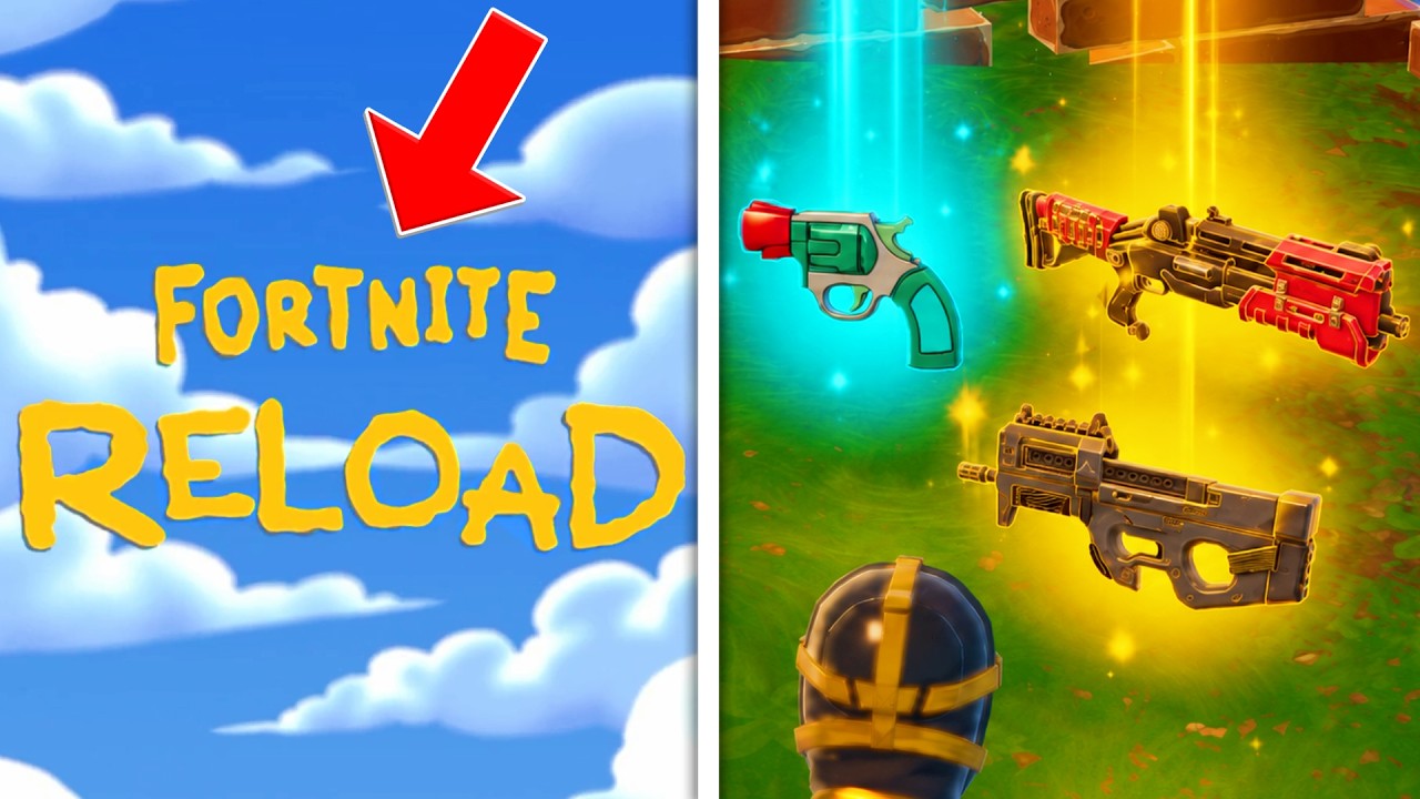 Our FIRST LOOK at the SIMPSONS Fortnite Reload UPDATE!