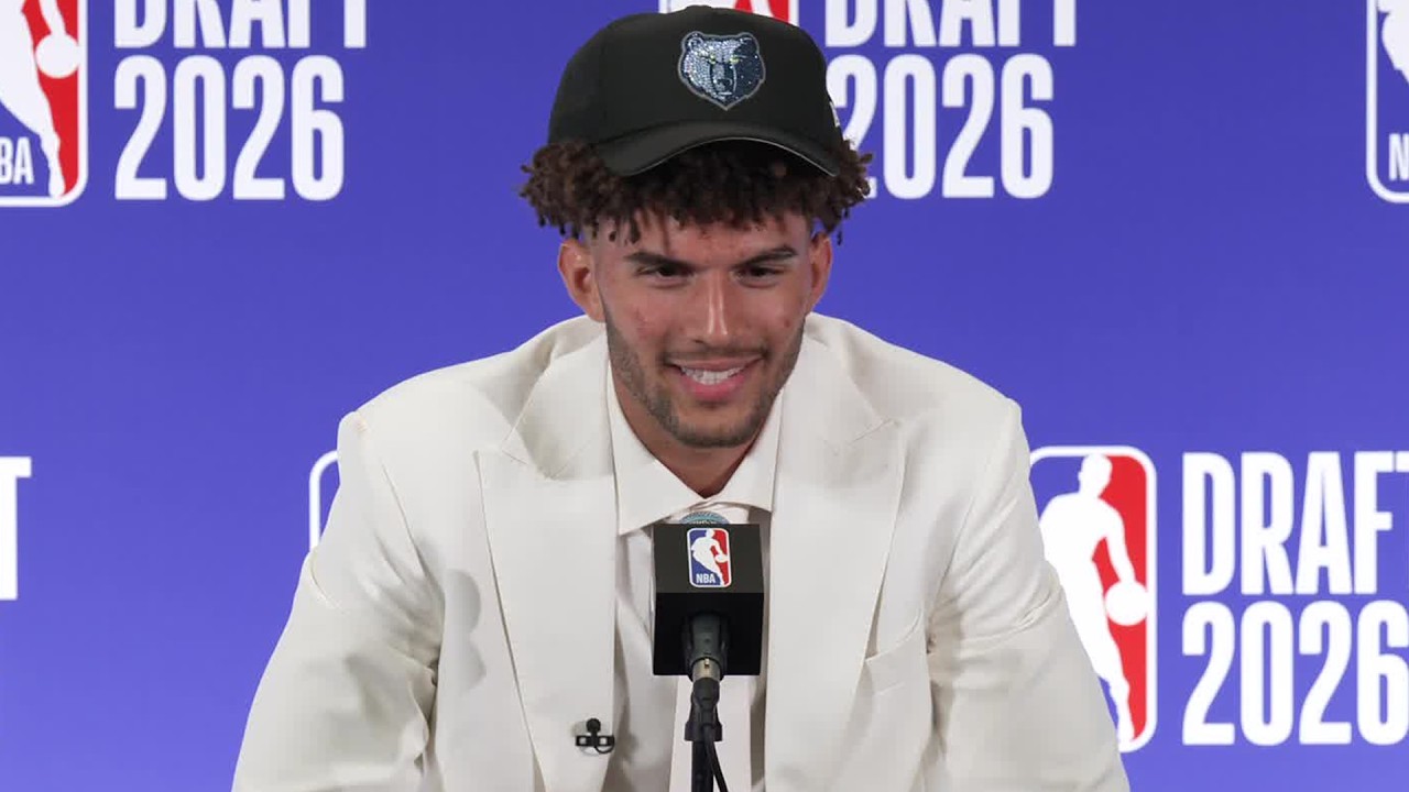 #3 Overall Pick Cameron Boozer's 2026 NBA Draft Press Conference