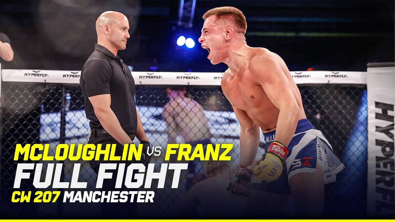 CROWD GOES WILD π π¦»| Jack McLoughlin vs. Aron Franz | CW 207 Manchester Full Fight background