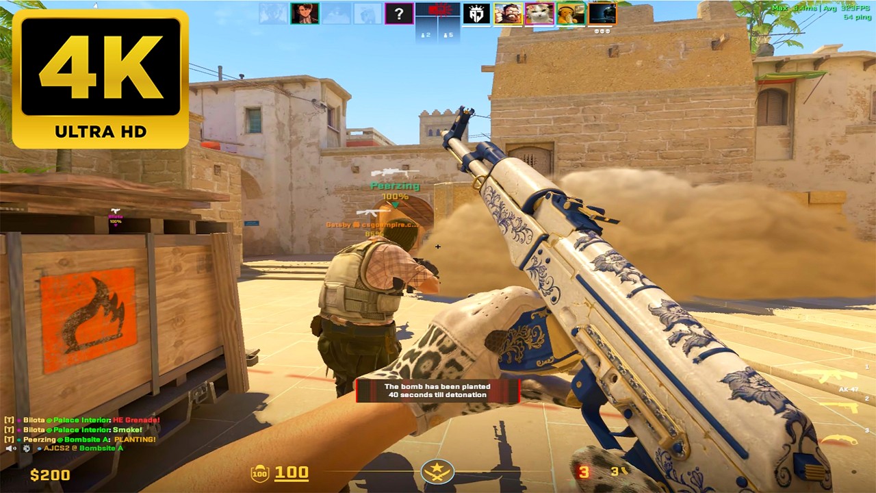 Counter Strike 2 - Mirage - Full Gameplay