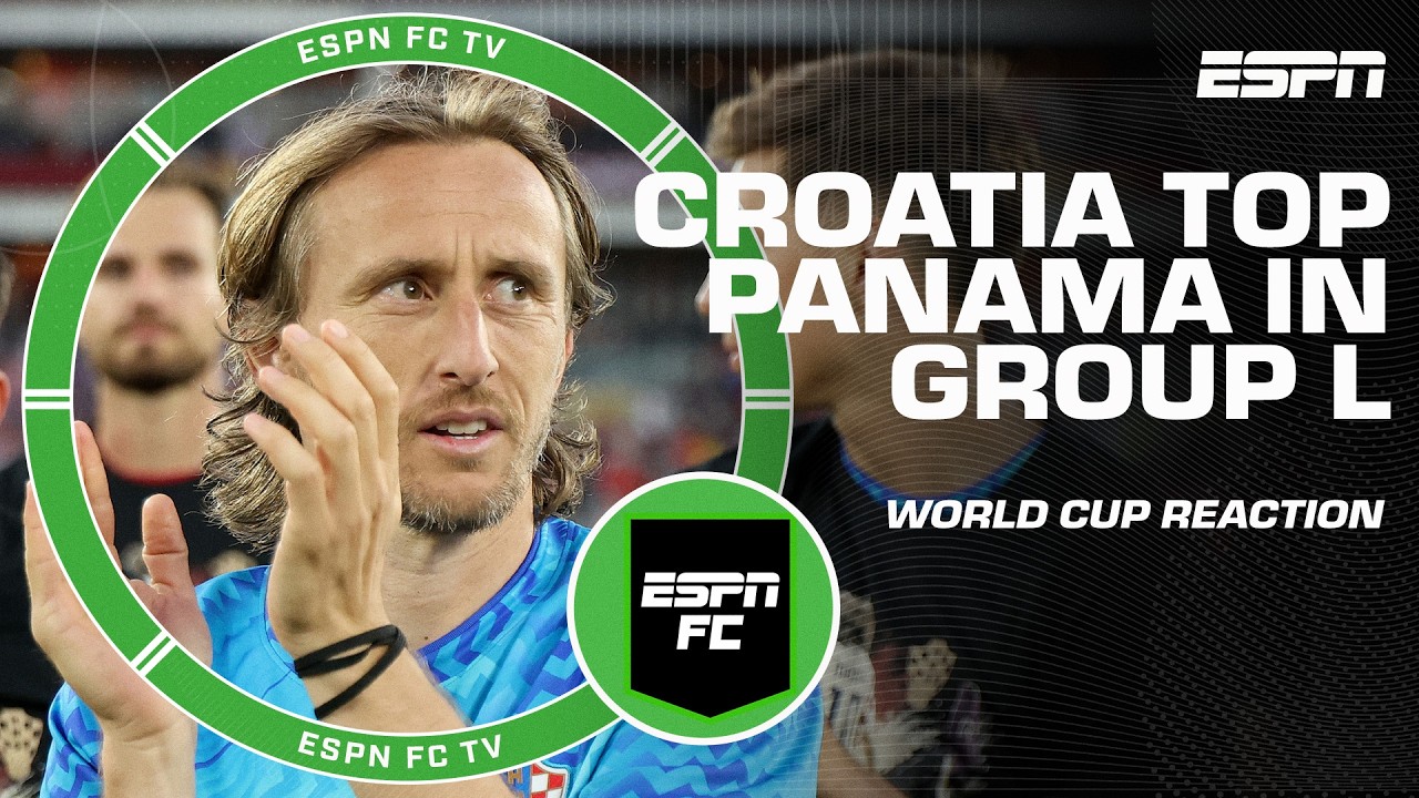 Panama vs. Croatia Reaction: Luka Modric falling into a trap? | ESPN FC